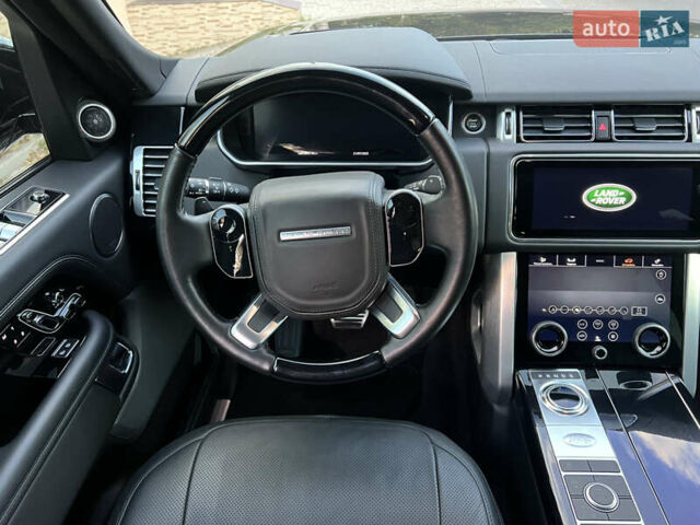 Черный Ленд Ровер Рендж Ровер, объемом двигателя 5 л и пробегом 77 тыс. км за 73499 $, фото 104 на Automoto.ua