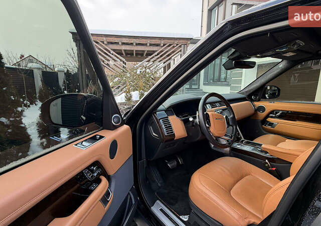 Чорний Ленд Ровер Рендж Ровер, об'ємом двигуна 3 л та пробігом 17 тис. км за 125000 $, фото 7 на Automoto.ua