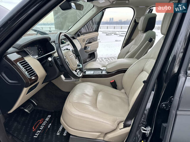 Черный Ленд Ровер Рендж Ровер, объемом двигателя 3 л и пробегом 90 тыс. км за 75555 $, фото 80 на Automoto.ua