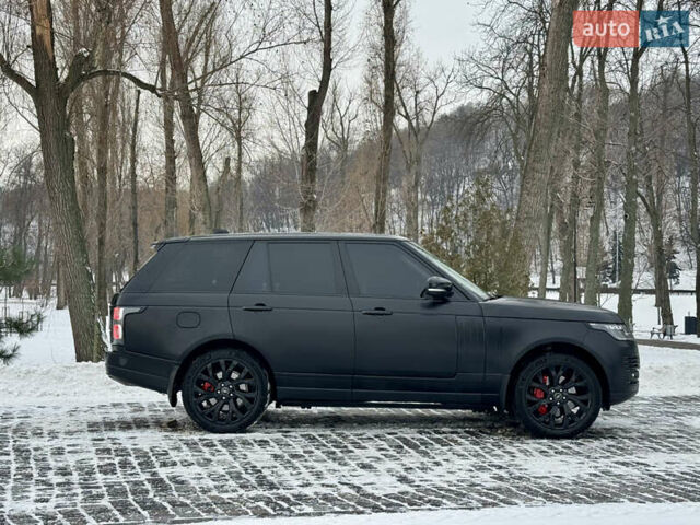 Черный Ленд Ровер Рендж Ровер, объемом двигателя 3 л и пробегом 90 тыс. км за 75555 $, фото 4 на Automoto.ua