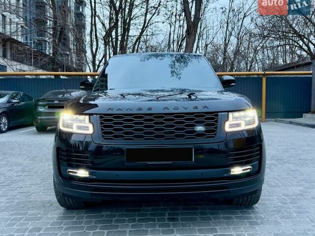 Черный Ленд Ровер Рендж Ровер, объемом двигателя 3 л и пробегом 69 тыс. км за 105000 $, фото 15 на Automoto.ua