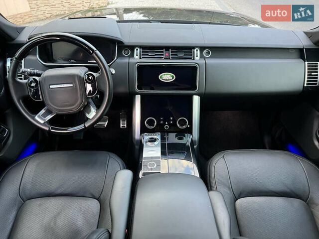 Черный Ленд Ровер Рендж Ровер, объемом двигателя 5 л и пробегом 77 тыс. км за 73499 $, фото 98 на Automoto.ua