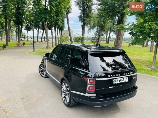 Черный Ленд Ровер Рендж Ровер, объемом двигателя 5 л и пробегом 45 тыс. км за 99800 $, фото 17 на Automoto.ua