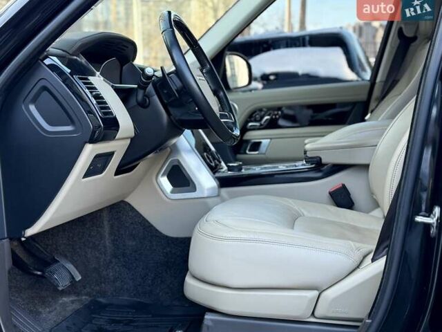 Черный Ленд Ровер Рендж Ровер, объемом двигателя 3 л и пробегом 141 тыс. км за 74900 $, фото 14 на Automoto.ua