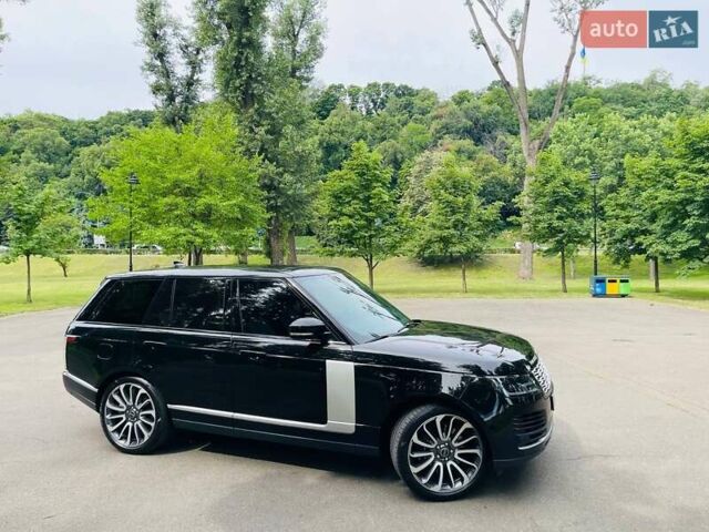 Черный Ленд Ровер Рендж Ровер, объемом двигателя 5 л и пробегом 45 тыс. км за 99800 $, фото 1 на Automoto.ua