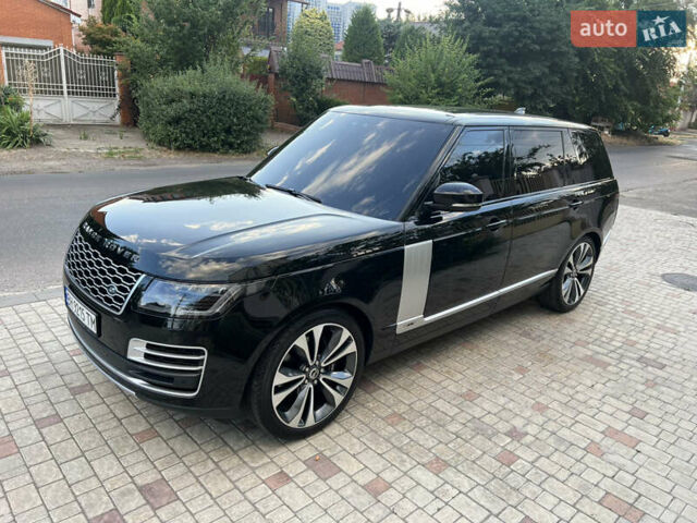 Черный Ленд Ровер Рендж Ровер, объемом двигателя 5 л и пробегом 77 тыс. км за 73499 $, фото 25 на Automoto.ua