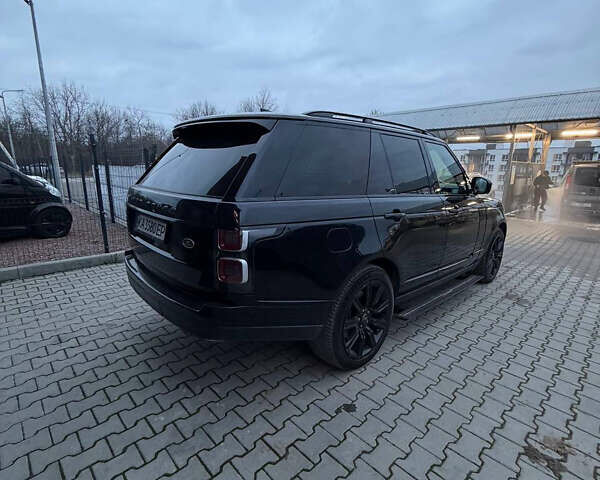 Черный Ленд Ровер Рендж Ровер, объемом двигателя 2.99 л и пробегом 59 тыс. км за 95999 $, фото 4 на Automoto.ua