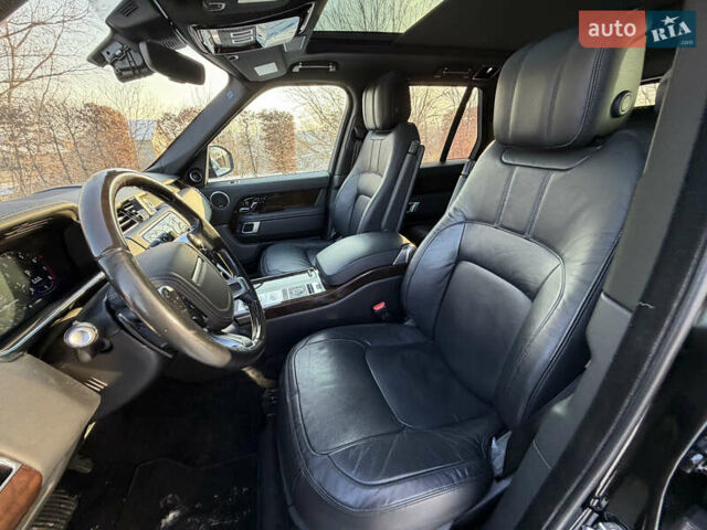 Черный Ленд Ровер Рендж Ровер, объемом двигателя 3 л и пробегом 75 тыс. км за 82000 $, фото 16 на Automoto.ua