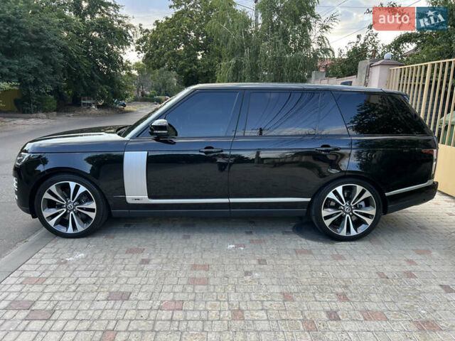 Черный Ленд Ровер Рендж Ровер, объемом двигателя 5 л и пробегом 77 тыс. км за 73499 $, фото 29 на Automoto.ua