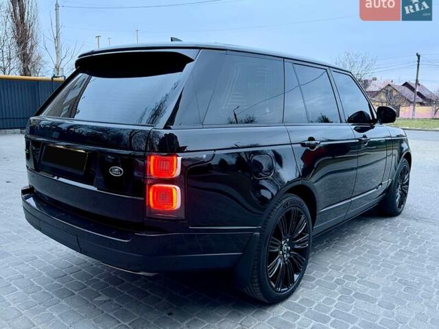 Черный Ленд Ровер Рендж Ровер, объемом двигателя 3 л и пробегом 69 тыс. км за 105000 $, фото 12 на Automoto.ua