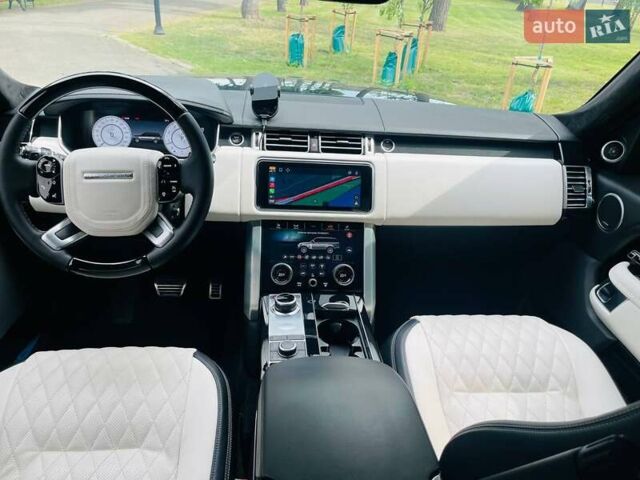 Черный Ленд Ровер Рендж Ровер, объемом двигателя 5 л и пробегом 45 тыс. км за 99800 $, фото 18 на Automoto.ua