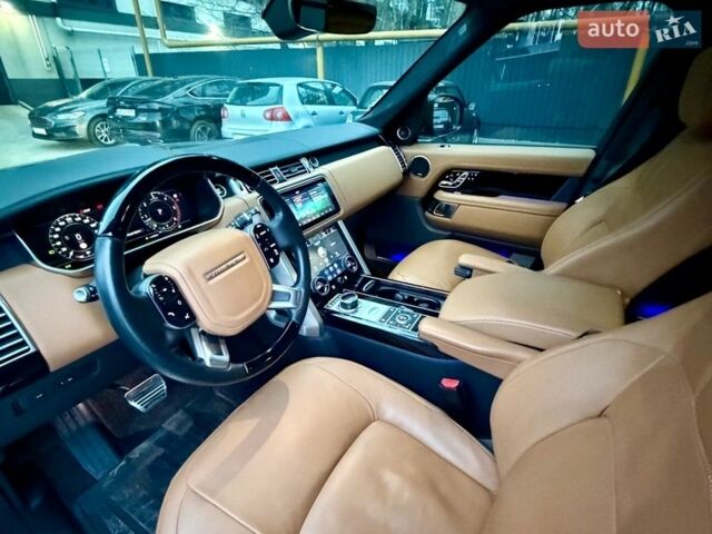 Черный Ленд Ровер Рендж Ровер, объемом двигателя 3 л и пробегом 69 тыс. км за 105000 $, фото 26 на Automoto.ua