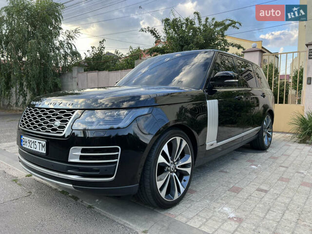Черный Ленд Ровер Рендж Ровер, объемом двигателя 5 л и пробегом 77 тыс. км за 73499 $, фото 5 на Automoto.ua