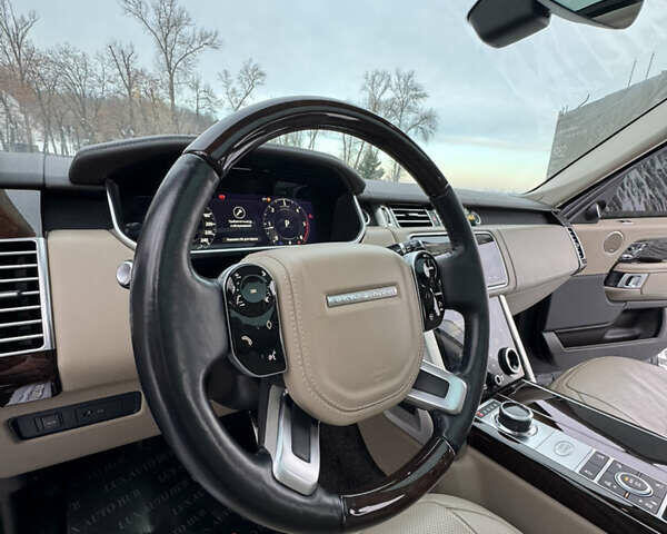 Черный Ленд Ровер Рендж Ровер, объемом двигателя 3 л и пробегом 90 тыс. км за 75555 $, фото 105 на Automoto.ua