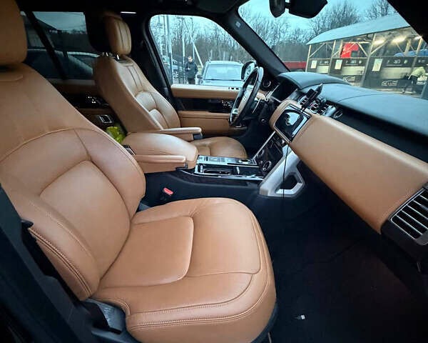 Черный Ленд Ровер Рендж Ровер, объемом двигателя 2.99 л и пробегом 59 тыс. км за 95999 $, фото 14 на Automoto.ua