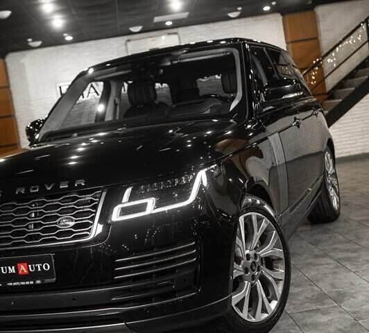 Черный Ленд Ровер Рендж Ровер, объемом двигателя 3 л и пробегом 42 тыс. км за 104900 $, фото 18 на Automoto.ua