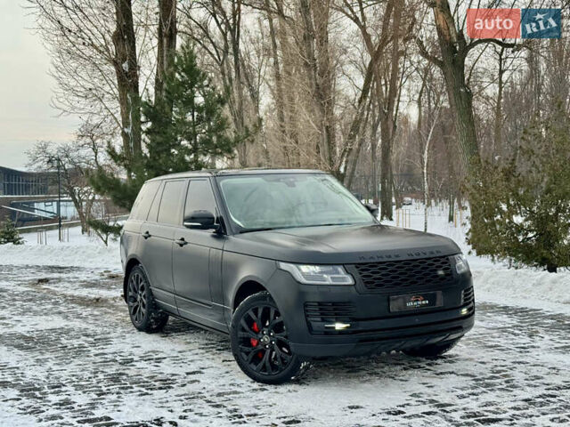 Черный Ленд Ровер Рендж Ровер, объемом двигателя 3 л и пробегом 90 тыс. км за 75555 $, фото 6 на Automoto.ua