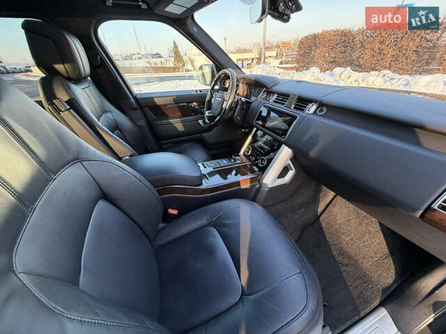 Черный Ленд Ровер Рендж Ровер, объемом двигателя 3 л и пробегом 75 тыс. км за 82000 $, фото 50 на Automoto.ua