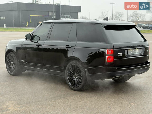 Черный Ленд Ровер Рендж Ровер, объемом двигателя 3 л и пробегом 105 тыс. км за 84000 $, фото 4 на Automoto.ua