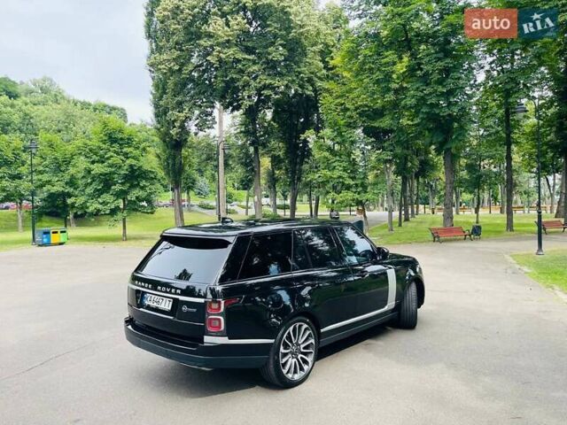 Черный Ленд Ровер Рендж Ровер, объемом двигателя 5 л и пробегом 45 тыс. км за 99800 $, фото 4 на Automoto.ua