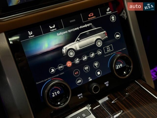 Черный Ленд Ровер Рендж Ровер, объемом двигателя 3 л и пробегом 49 тыс. км за 93500 $, фото 37 на Automoto.ua