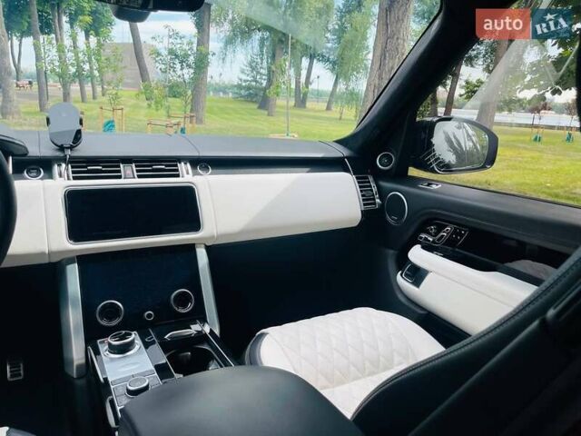 Черный Ленд Ровер Рендж Ровер, объемом двигателя 5 л и пробегом 45 тыс. км за 99800 $, фото 25 на Automoto.ua