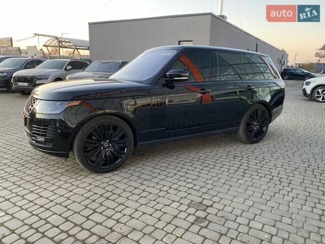 Черный Ленд Ровер Рендж Ровер, объемом двигателя 5 л и пробегом 69 тыс. км за 69950 $, фото 3 на Automoto.ua
