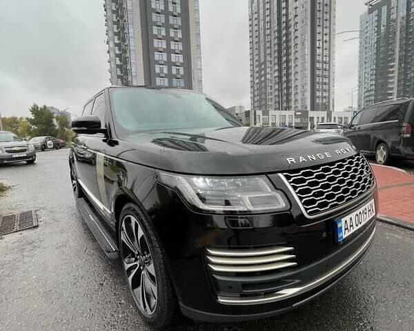 Ленд Ровер Рендж Ровер 2021 в Киеве на Automoto.ua Черный Ленд Ровер Рендж Ровер, объемом двигателя 5 л и пробегом 62 тыс. км за 115000 $, фото 14 на Automoto.ua