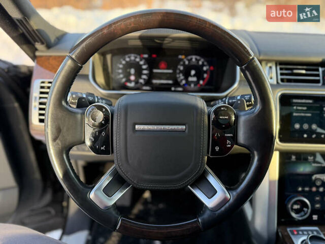 Черный Ленд Ровер Рендж Ровер, объемом двигателя 3 л и пробегом 75 тыс. км за 82000 $, фото 18 на Automoto.ua