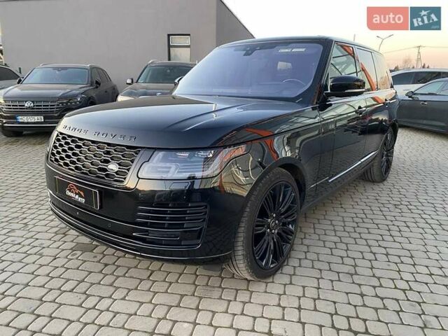Черный Ленд Ровер Рендж Ровер, объемом двигателя 5 л и пробегом 69 тыс. км за 69950 $, фото 2 на Automoto.ua