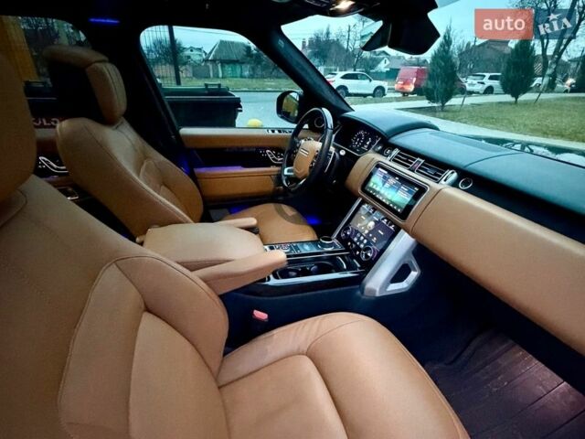 Черный Ленд Ровер Рендж Ровер, объемом двигателя 3 л и пробегом 69 тыс. км за 105000 $, фото 42 на Automoto.ua