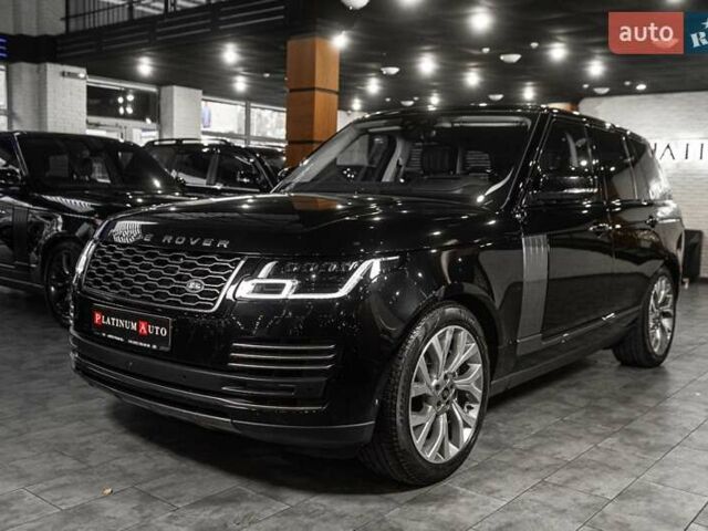 Черный Ленд Ровер Рендж Ровер, объемом двигателя 3 л и пробегом 42 тыс. км за 104900 $, фото 71 на Automoto.ua