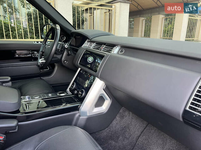 Черный Ленд Ровер Рендж Ровер, объемом двигателя 5 л и пробегом 77 тыс. км за 73499 $, фото 81 на Automoto.ua