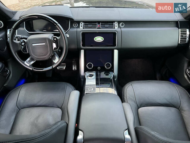 Черный Ленд Ровер Рендж Ровер, объемом двигателя 5 л и пробегом 77 тыс. км за 73499 $, фото 99 на Automoto.ua
