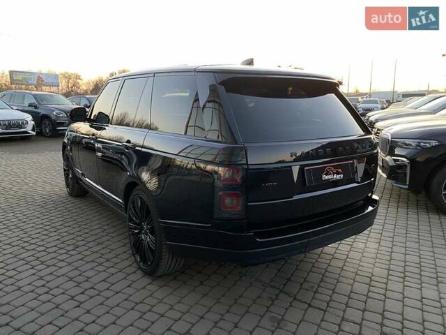 Черный Ленд Ровер Рендж Ровер, объемом двигателя 5 л и пробегом 69 тыс. км за 73900 $, фото 4 на Automoto.ua