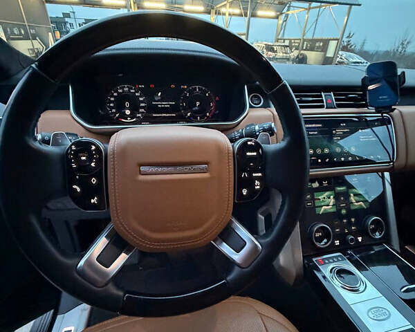 Черный Ленд Ровер Рендж Ровер, объемом двигателя 2.99 л и пробегом 59 тыс. км за 95999 $, фото 9 на Automoto.ua