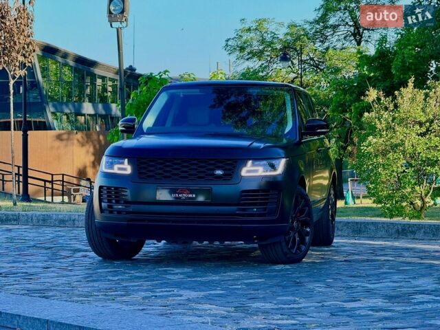 Чорний Ленд Ровер Рендж Ровер, об'ємом двигуна 3 л та пробігом 93 тис. км за 72777 $, фото 182 на Automoto.ua