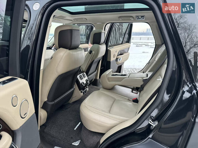 Черный Ленд Ровер Рендж Ровер, объемом двигателя 3 л и пробегом 90 тыс. км за 75555 $, фото 12 на Automoto.ua