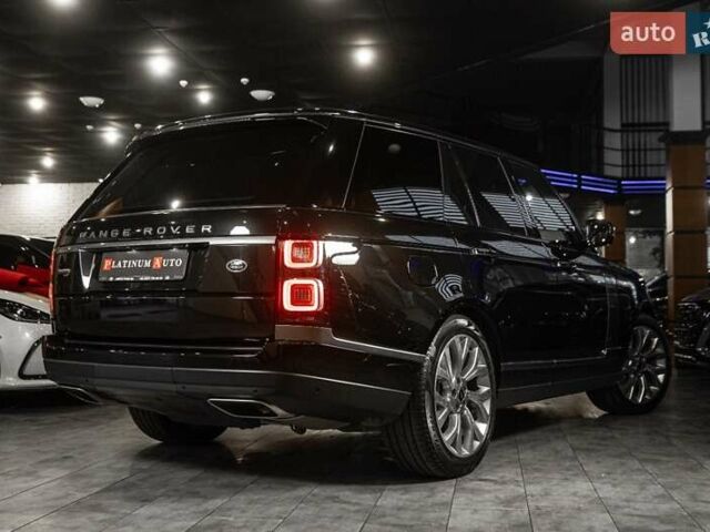 Черный Ленд Ровер Рендж Ровер, объемом двигателя 3 л и пробегом 42 тыс. км за 104900 $, фото 3 на Automoto.ua