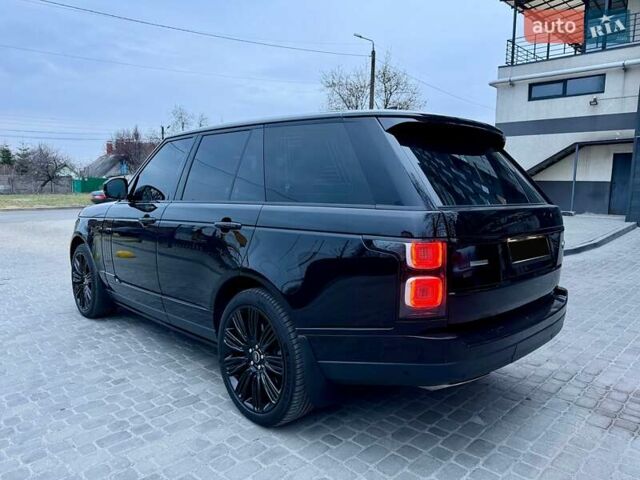 Черный Ленд Ровер Рендж Ровер, объемом двигателя 3 л и пробегом 69 тыс. км за 105000 $, фото 10 на Automoto.ua