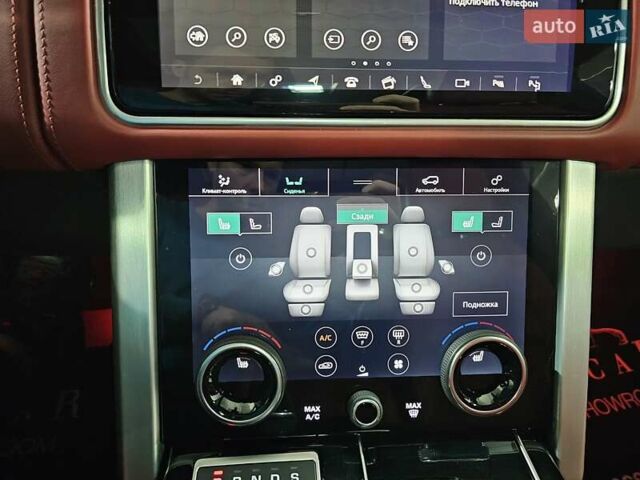 Ленд Ровер Рендж Ровер 2021 у Києві на Automoto.ua Чорний Ленд Ровер Рендж Ровер, об'ємом двигуна 3 л та пробігом 103 тис. км за 89999 $, фото 33 на Automoto.ua