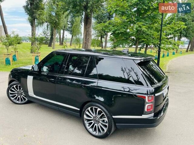 Черный Ленд Ровер Рендж Ровер, объемом двигателя 5 л и пробегом 45 тыс. км за 99800 $, фото 21 на Automoto.ua