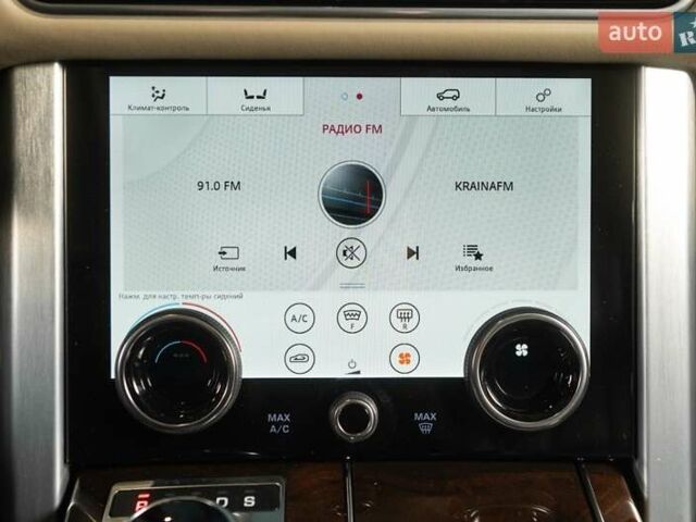 Черный Ленд Ровер Рендж Ровер, объемом двигателя 3 л и пробегом 42 тыс. км за 104900 $, фото 49 на Automoto.ua