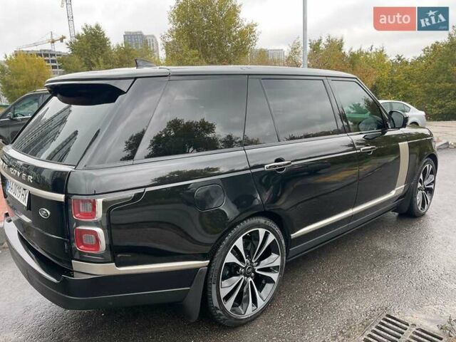 Ленд Ровер Рендж Ровер 2021 в Киеве на Automoto.ua Черный Ленд Ровер Рендж Ровер, объемом двигателя 5 л и пробегом 62 тыс. км за 115000 $, фото 1 на Automoto.ua