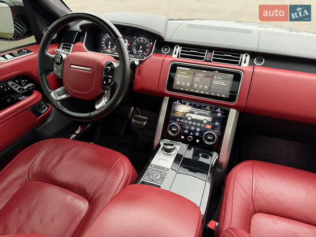 Черный Ленд Ровер Рендж Ровер, объемом двигателя 3 л и пробегом 105 тыс. км за 84000 $, фото 23 на Automoto.ua