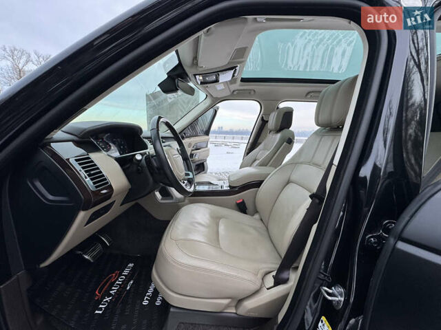 Черный Ленд Ровер Рендж Ровер, объемом двигателя 3 л и пробегом 90 тыс. км за 75555 $, фото 107 на Automoto.ua