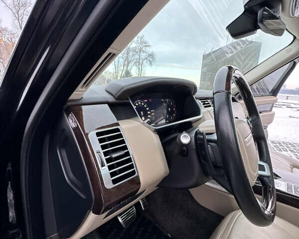 Черный Ленд Ровер Рендж Ровер, объемом двигателя 3 л и пробегом 90 тыс. км за 75555 $, фото 100 на Automoto.ua