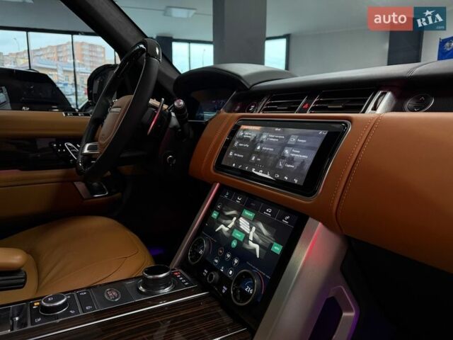 Черный Ленд Ровер Рендж Ровер, объемом двигателя 3 л и пробегом 49 тыс. км за 93500 $, фото 64 на Automoto.ua