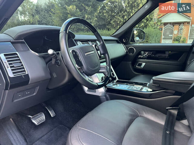 Черный Ленд Ровер Рендж Ровер, объемом двигателя 5 л и пробегом 77 тыс. км за 73499 $, фото 92 на Automoto.ua