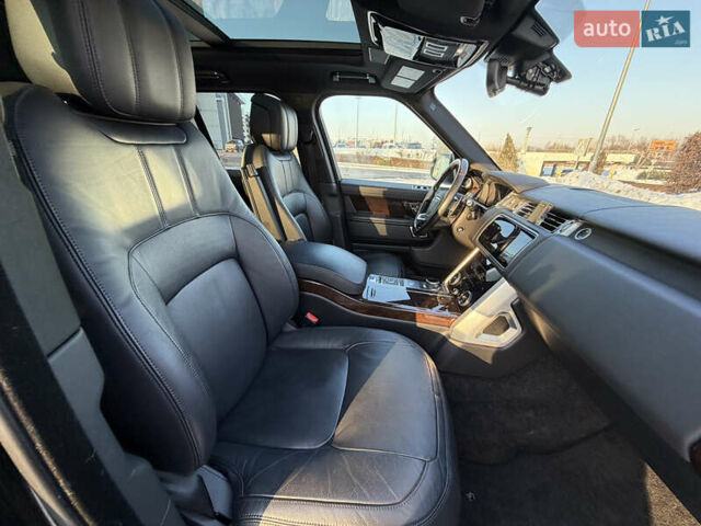 Черный Ленд Ровер Рендж Ровер, объемом двигателя 3 л и пробегом 75 тыс. км за 82000 $, фото 49 на Automoto.ua